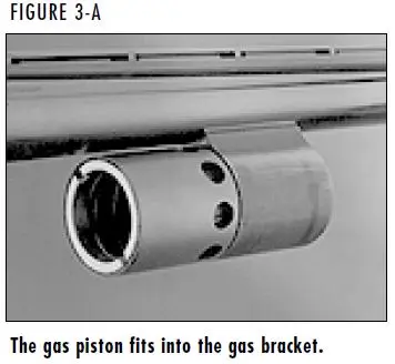 Gold 12 & 20 Gauge Shotgun Gas Bracket Figure 3A