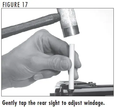 HI Power Sight Adjustment Figure 17