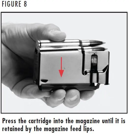 BAR MK 3 Rifle Loading the Magazine Figure 8