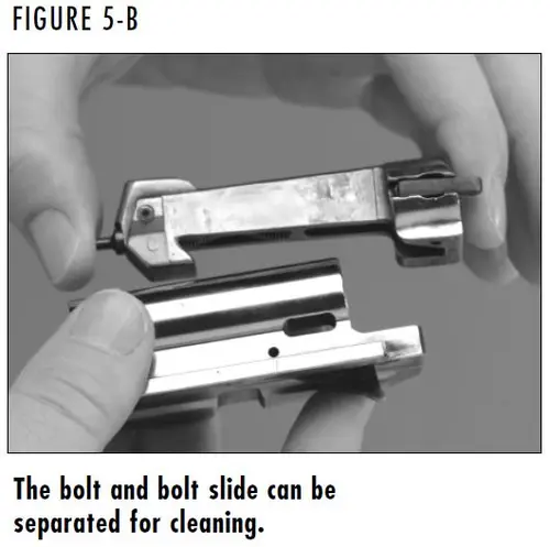 Browning Gold Fusion Removing the Bolt Figure 5B