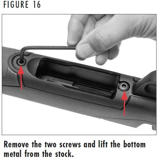 X-Bolt 2 Trigger Group Removal Rotary Magazine Figure 16