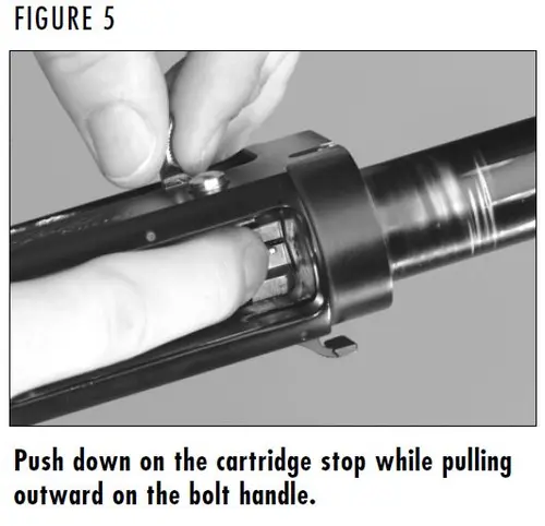 Browning Gold Fusion Removing the Bolt Figure 5