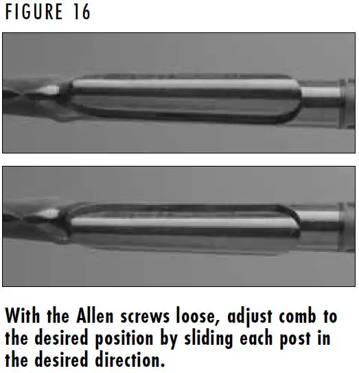 Citori Comb Adjustment Figure 16