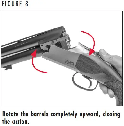 Citori 825 Shotgun Closing the Action Figure 8