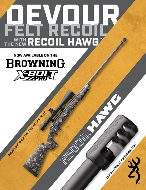 X-BOLT MCMILLAN Mountain Pro Recoil Hawg