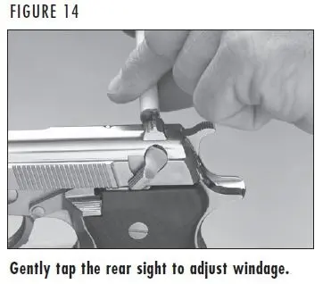 DBA 380 Sight Adjustment Figure 14