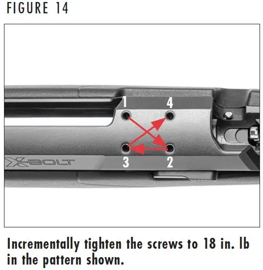 X-Bolt 2 Scope Mount Diagram Figure 14