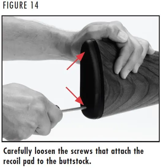 BAR MK 3 Rifle Installing a Shim Figure 14