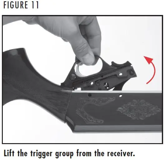 BAR Rifle Trigger Group Removal Figure 11