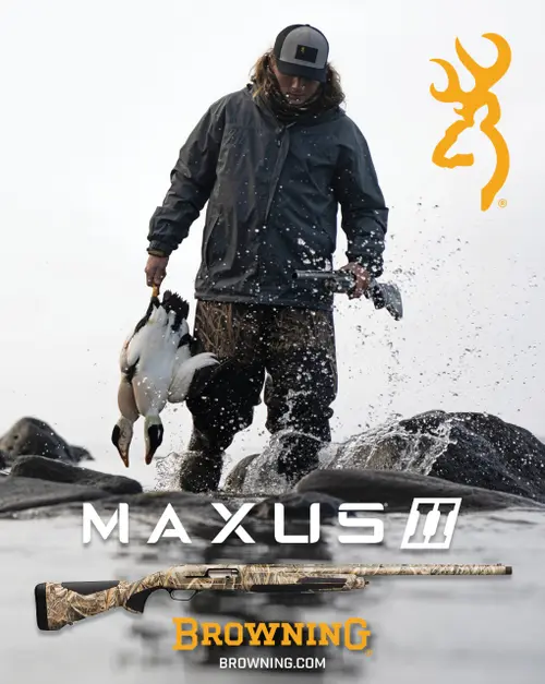 Maxus 2 shotgun, semi-auto, ad