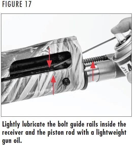 Gold Light 10 Shotgun Oil Application Areas Figure 17