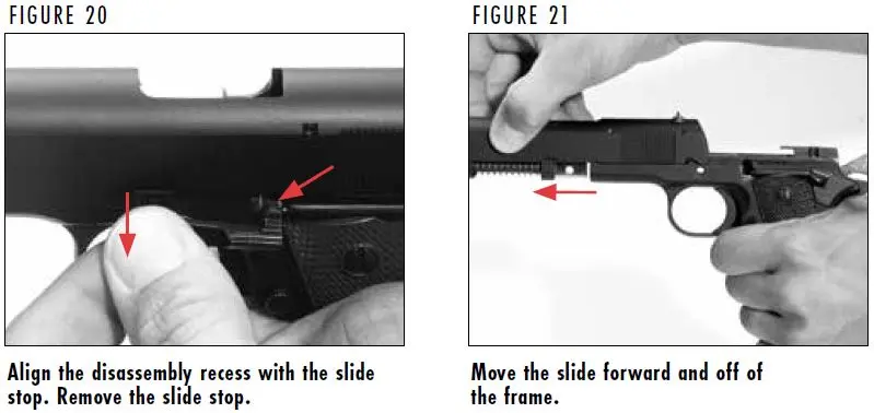 Disassembly Figure 20 and 21