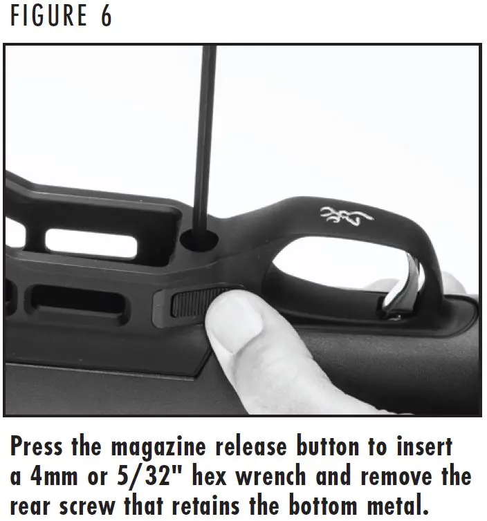 Trigger Adjustment Screw Figure 6