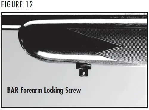 Browning Forearm Locking Screw Figure 12