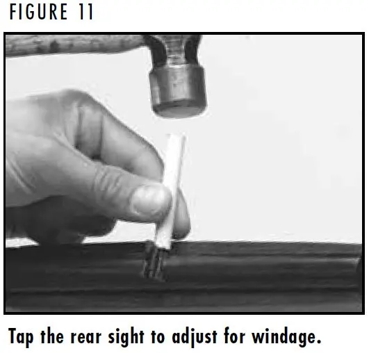 BL-22 Rifle Rear Sight Adjustment Figure 11