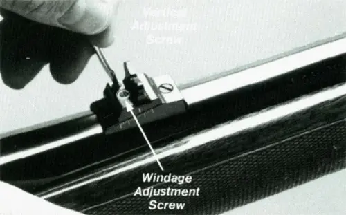 BAR (Pre-1993) Sight Adjustment Figure 7