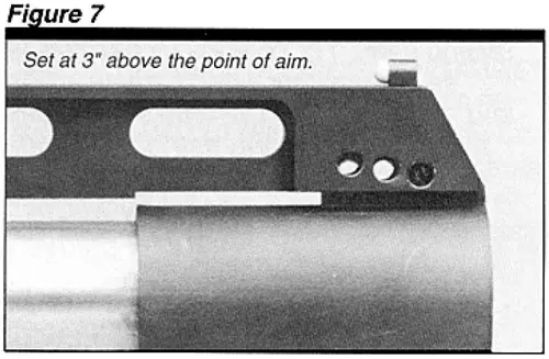 Browning Recoilless Trap POI Adjustment Figure 7