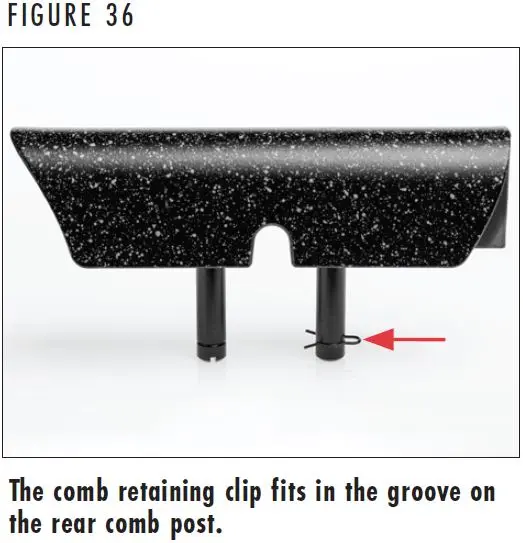 X-Bolt 2 Rear Comb Post Figure 36