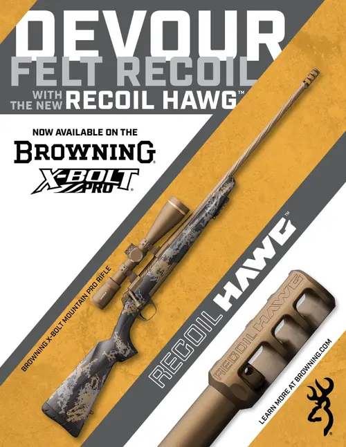 X-BOLT Mountain Pro Recoil Hawg