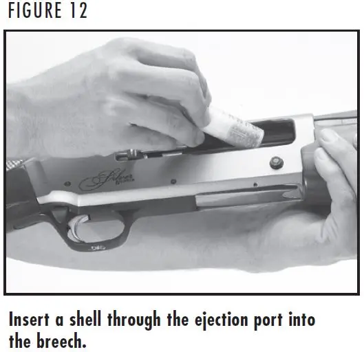 Silver Shotgun Loading through the Chamber Figure 12