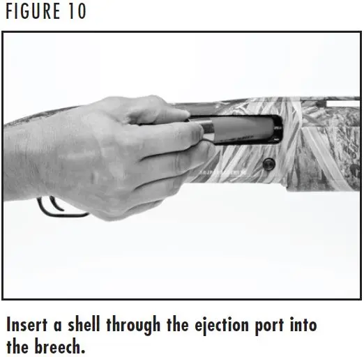 Gold Light 10 Shotgun Loading the Magazine Figure 10