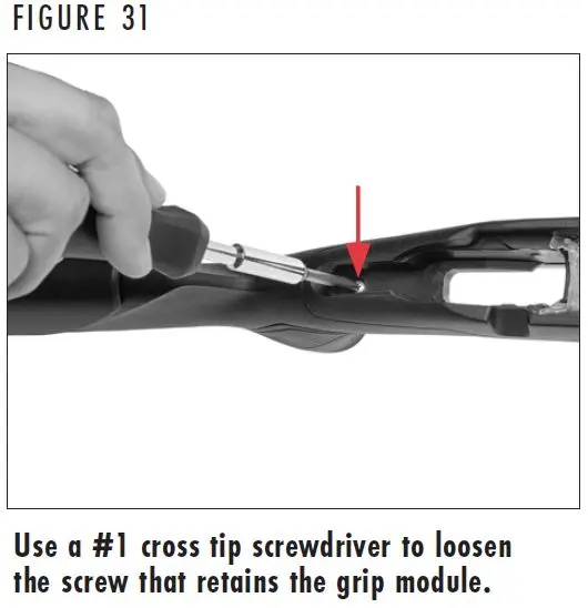 X-Bolt 2 Grip Module Screw Figure 31