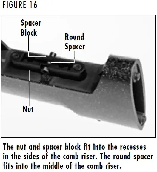 X-Bolt Nut and Spacer Figure 16