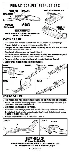 Primal Scalpel Instruction Sheet