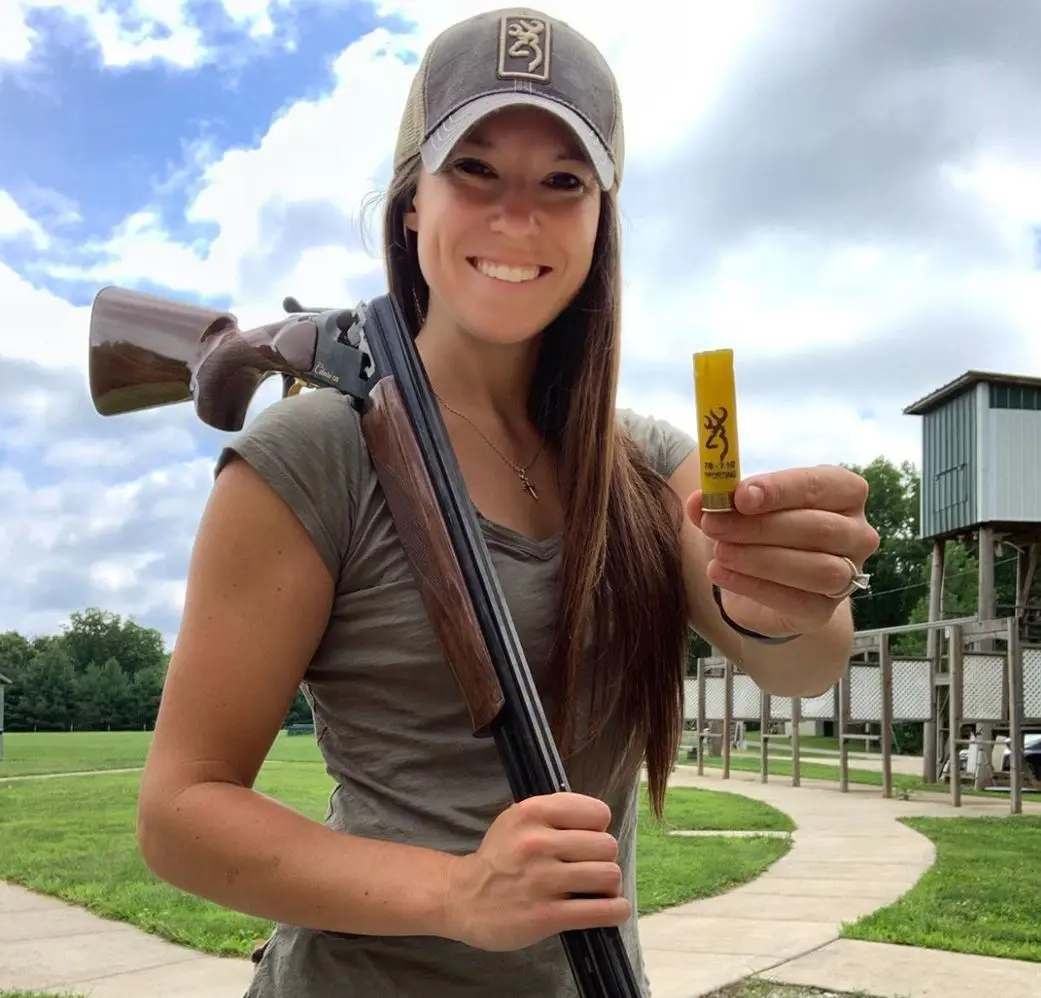 Brittany Jill with Citori Shotgun