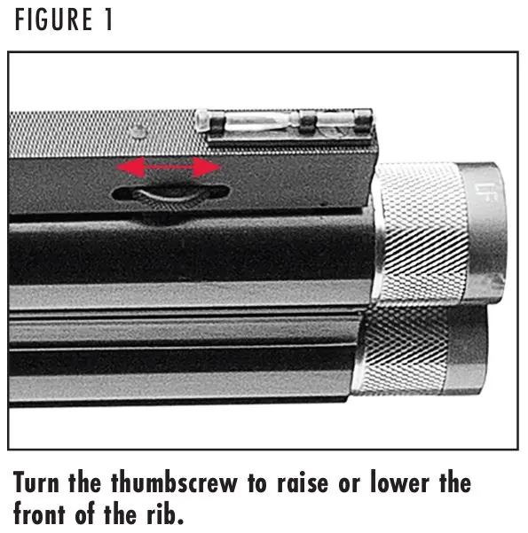 Citori 725 Trap Max Adjustable Rib Figure 1