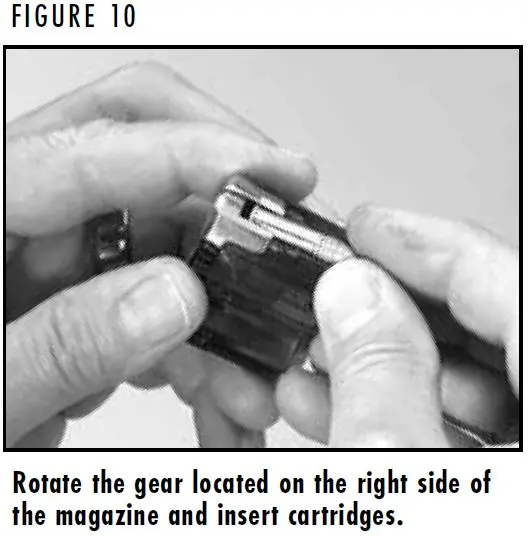 T-Bolt Loading the Magazine Figure 10