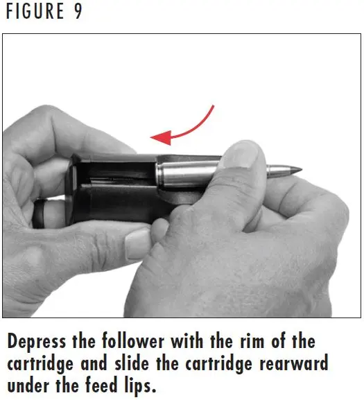 X-Bolt 2 Loading the Rotary Magazine Figure 9