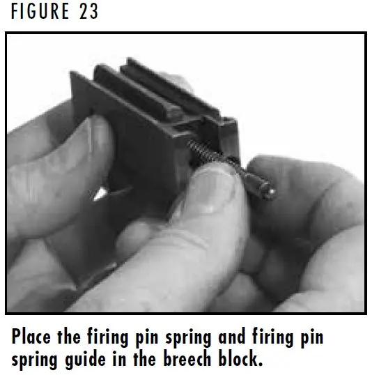 SA-22 Rifle Breech Block Figure 23