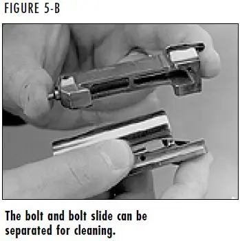 Gold 12 & 20 Gauge Shotgun Removing Bolt Figure 5B