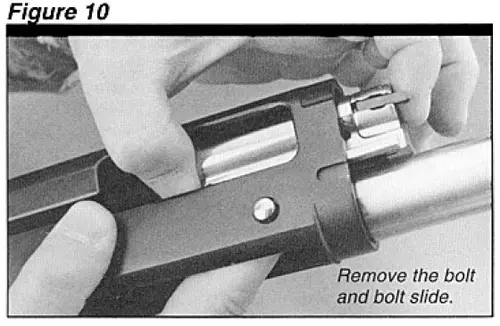 Gold 12 & 20 Gauge Shotgun Removing Bolt Figure 10