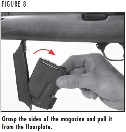 A-Bolt Shotgun Removing Magazine Floorplate Figure 8